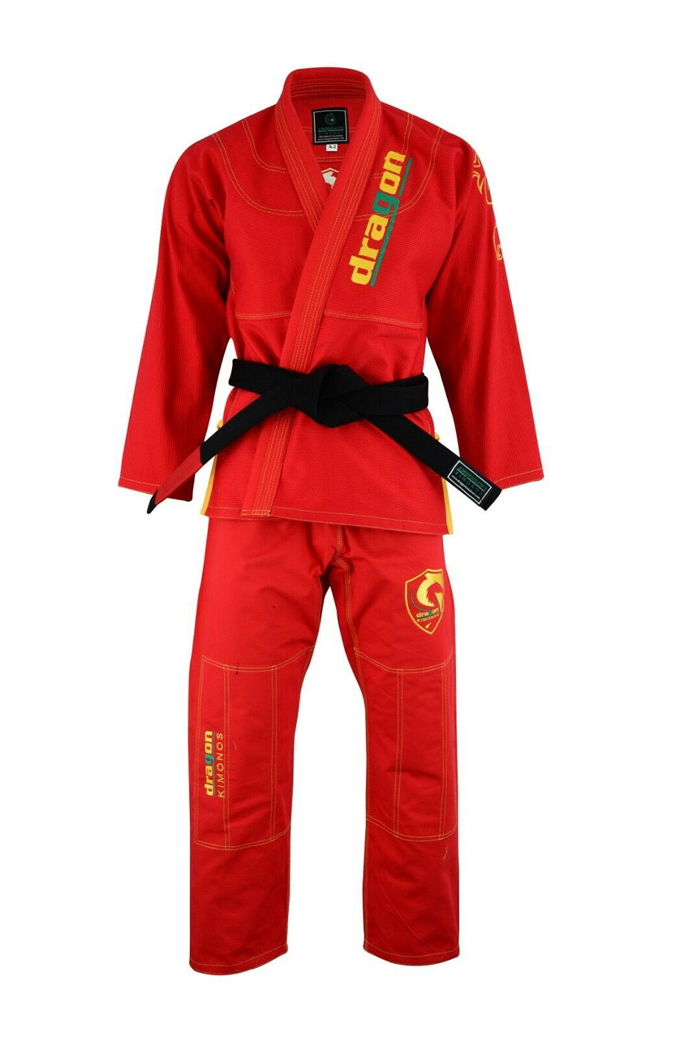 Brazilian Jiu Jitsu Uniform - Dragon Kimono Red BJJ Gi