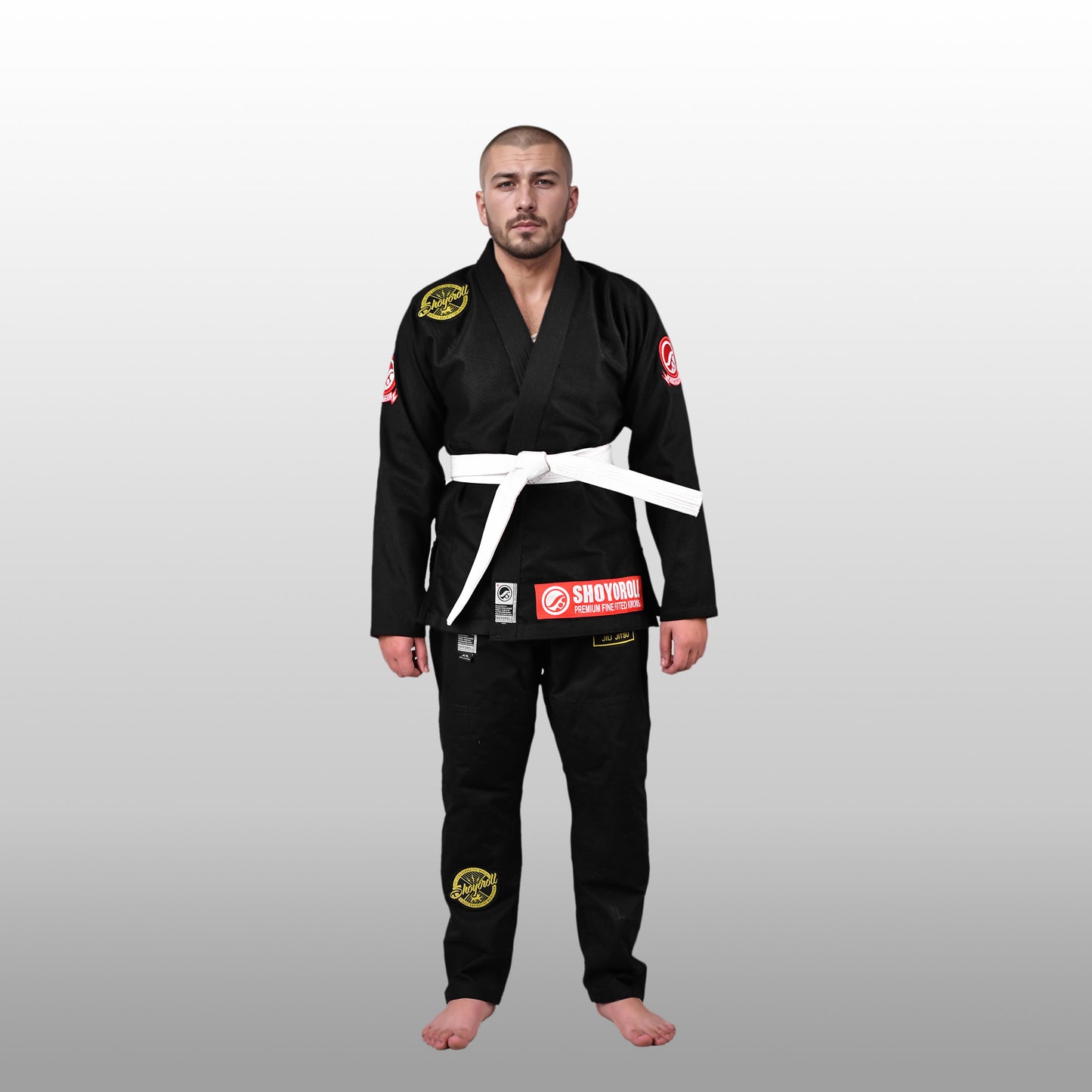 Shoyoroll RVCA Competitor Retro BJJ Gi – 450 GSM Jiu-Jitsu BJJ Kimono (Batch 136)