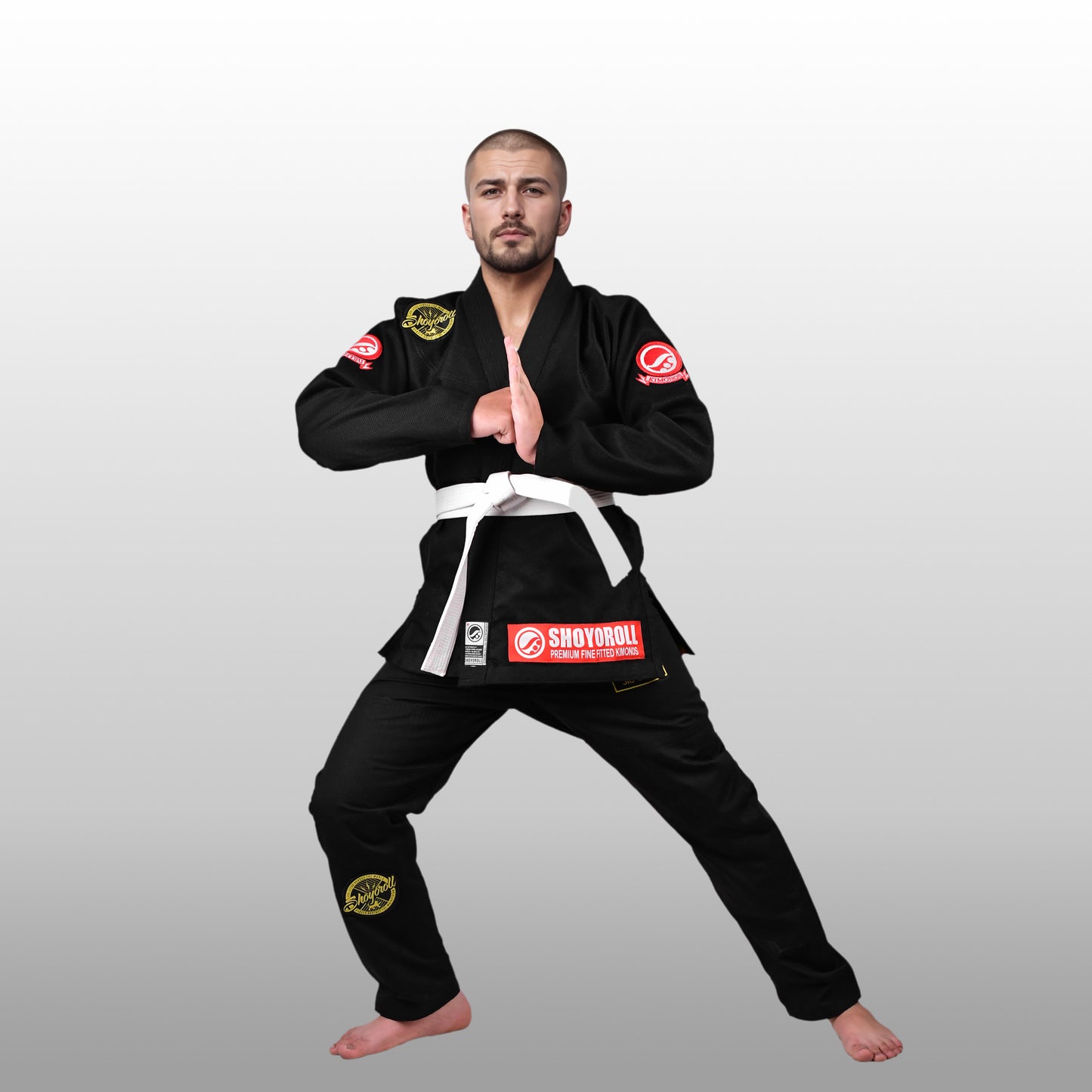 Shoyoroll RVCA Competitor Retro BJJ Gi – 450 GSM Jiu-Jitsu BJJ Kimono (Batch 136)