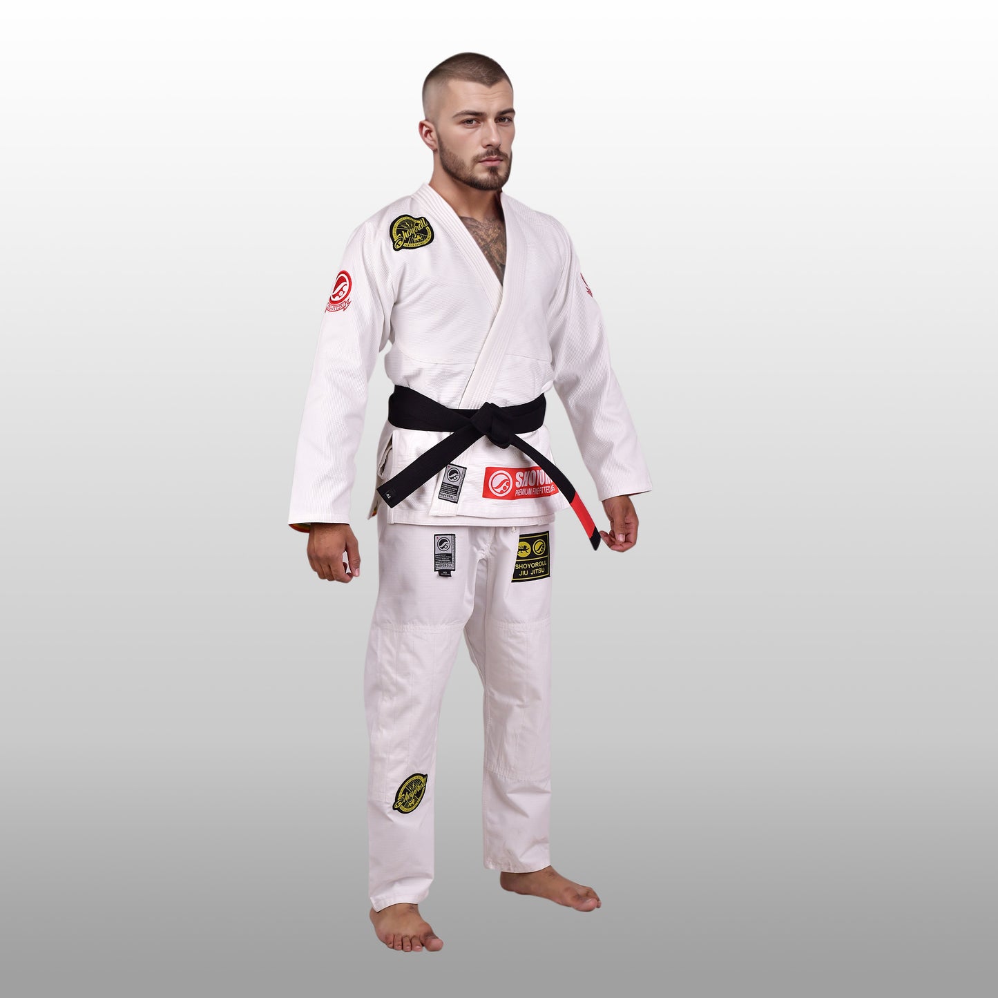 Shoyoroll RVCA Competitor Retro BJJ Gi – 450 GSM Jiu-Jitsu BJJ Kimono (Batch 136)