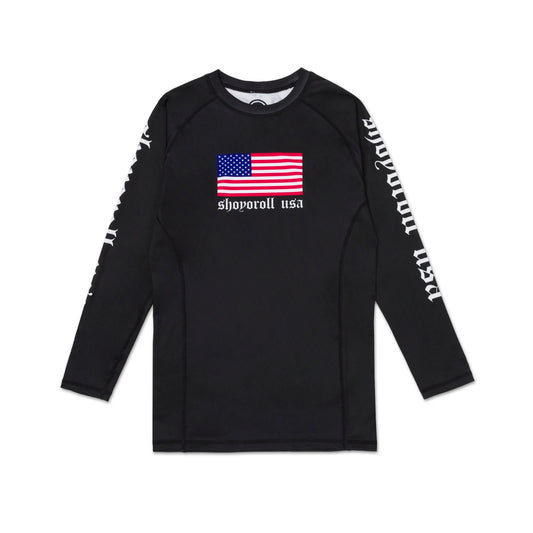 Shoyoroll Long Sleeves Rash Guard - 24 Americana  Batch #151: