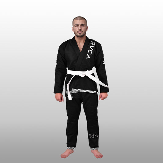 Shoyoroll RVCA x Roots BJJ Gi – Black 450 GSM Jiu-Jitsu BJJ Kimono (Batch VA)